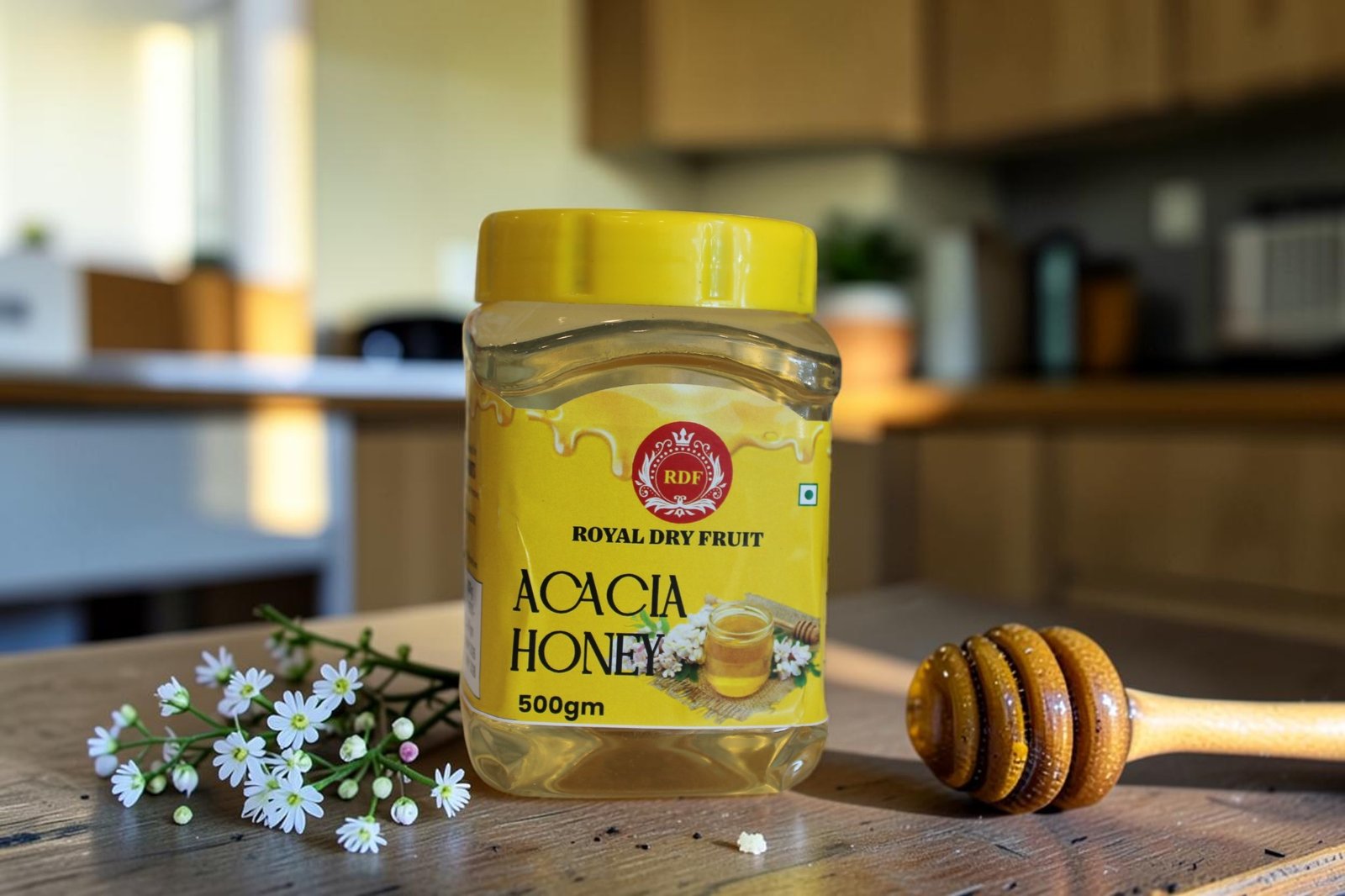 IMG_3866 Acacia Honey - 500 grams - Image 1